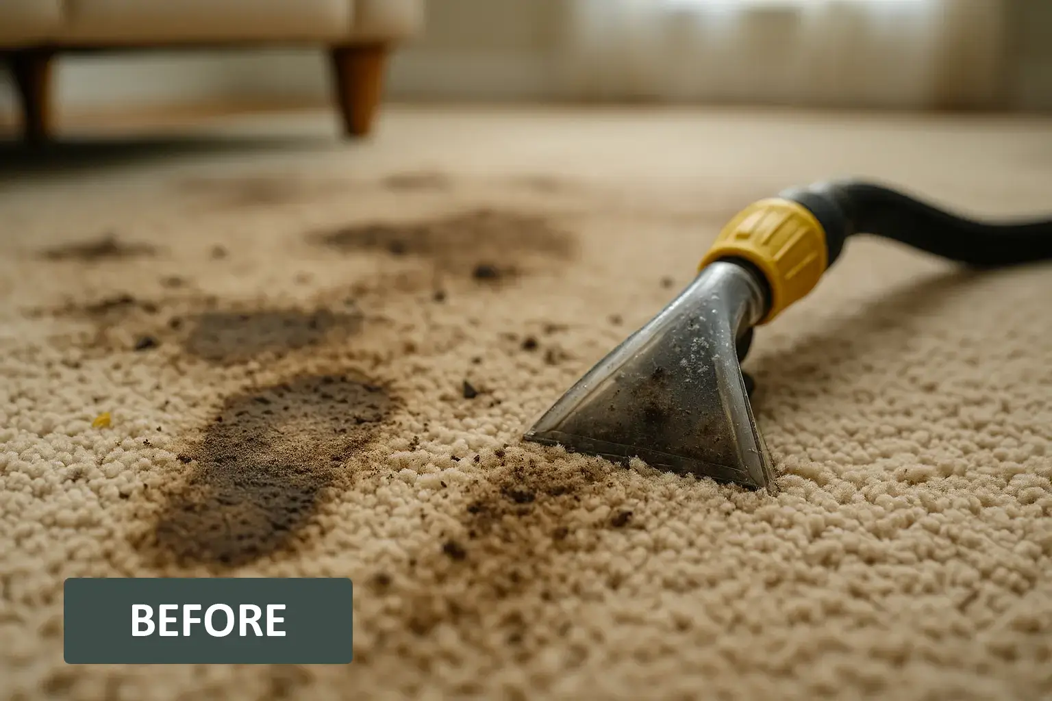 Before Carpet Cleaning